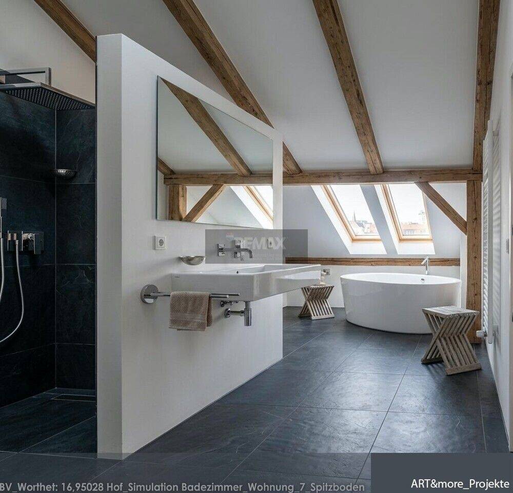 Dachgeschoß-Appartement kernsaniert!, 95028 Hof (Haidt Innenstadt Jägersruh Leimitz)