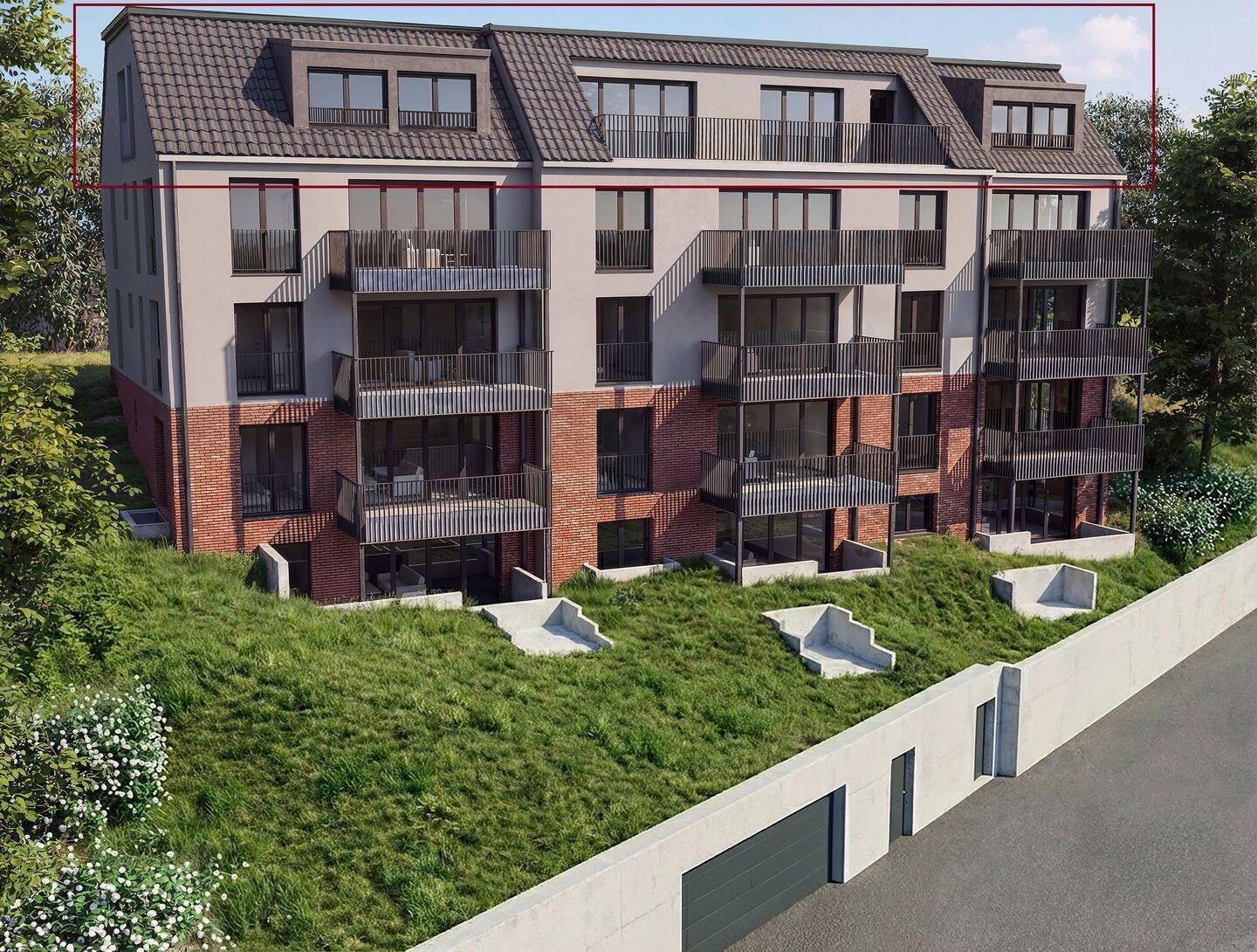 Erstbezug: Penthouse mit einzigartigem Panoramablick über Aachen, 52074 Aachen