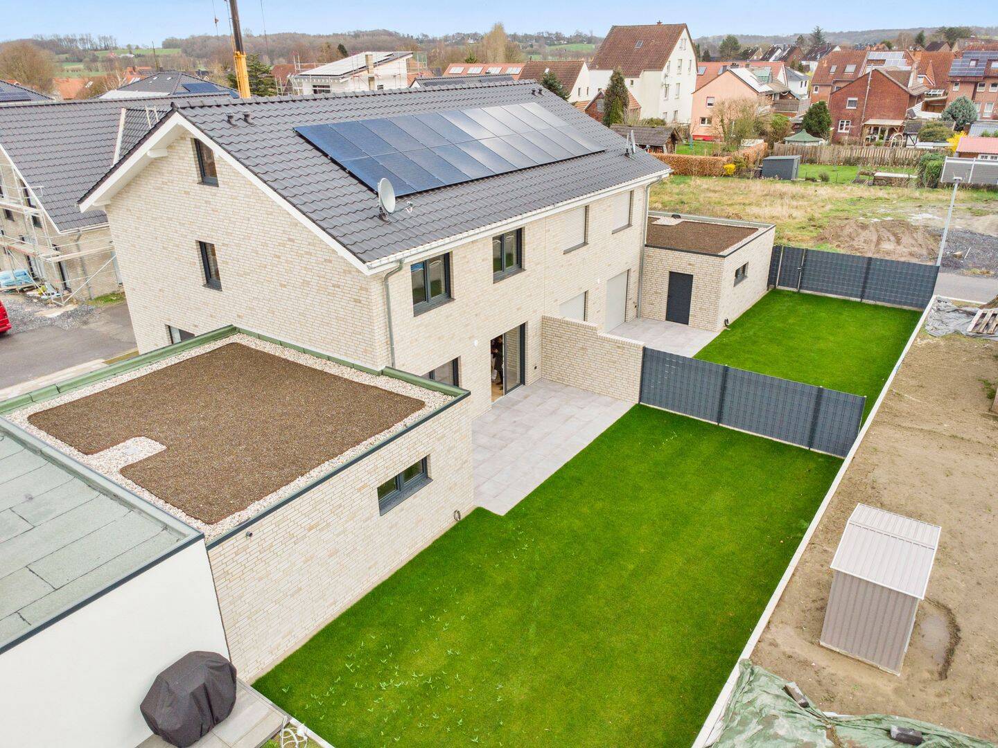 Moderne Neubau-Doppelhaushälfte-schlüsselfertig mit Garten und Garage, 59379 Selm