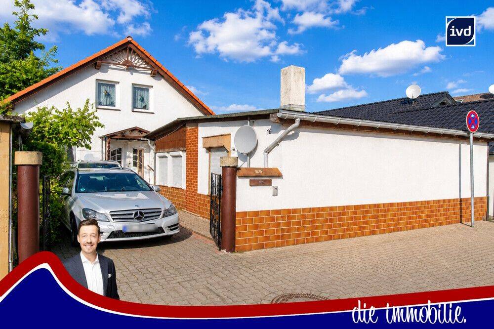 ***Charmantes Einfamilienhaus mit Gartenidylle und vielseitigem Nebengelass***, 39326 Wolmirstedt