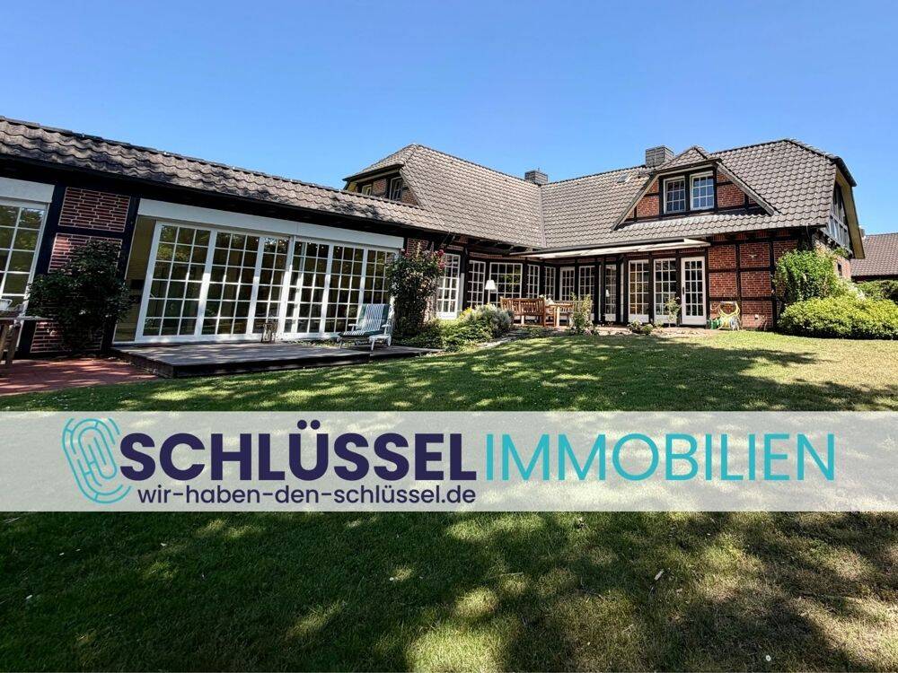 mein HAUS – mein GARTEN – mein POOL |  Außergewöhnliches Fachwerkanwesen in Sandkrug, 26209 Hatten