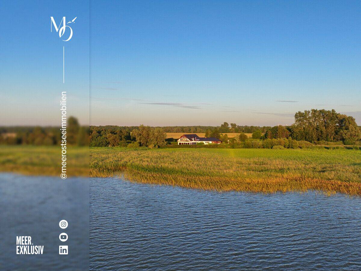 Exklusives Anwesen am Saaler Bodden // 6.128 m² Alleinlage // Indoor-Pool // 7 Zimmer // Boddenblick, 18317 Saal