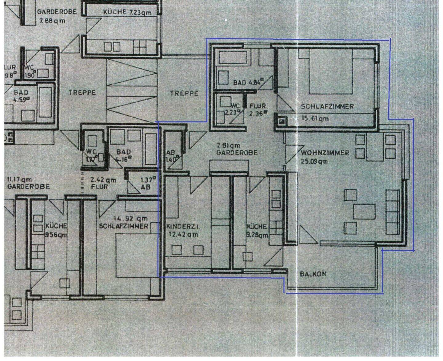 Ruhige 3-Zimmer Wohnung mit Balkon und Garage in Leinfelden-Echterdingen (Stetten) zu vermieten, 70771 Leinfelden-Echterdingen