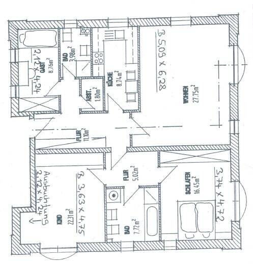 Top-4-Zimmer-Wohnung mit ca. 110 m² Wohnfläche im modernen Stadtvillen-Stil, 24340 Eckernförde