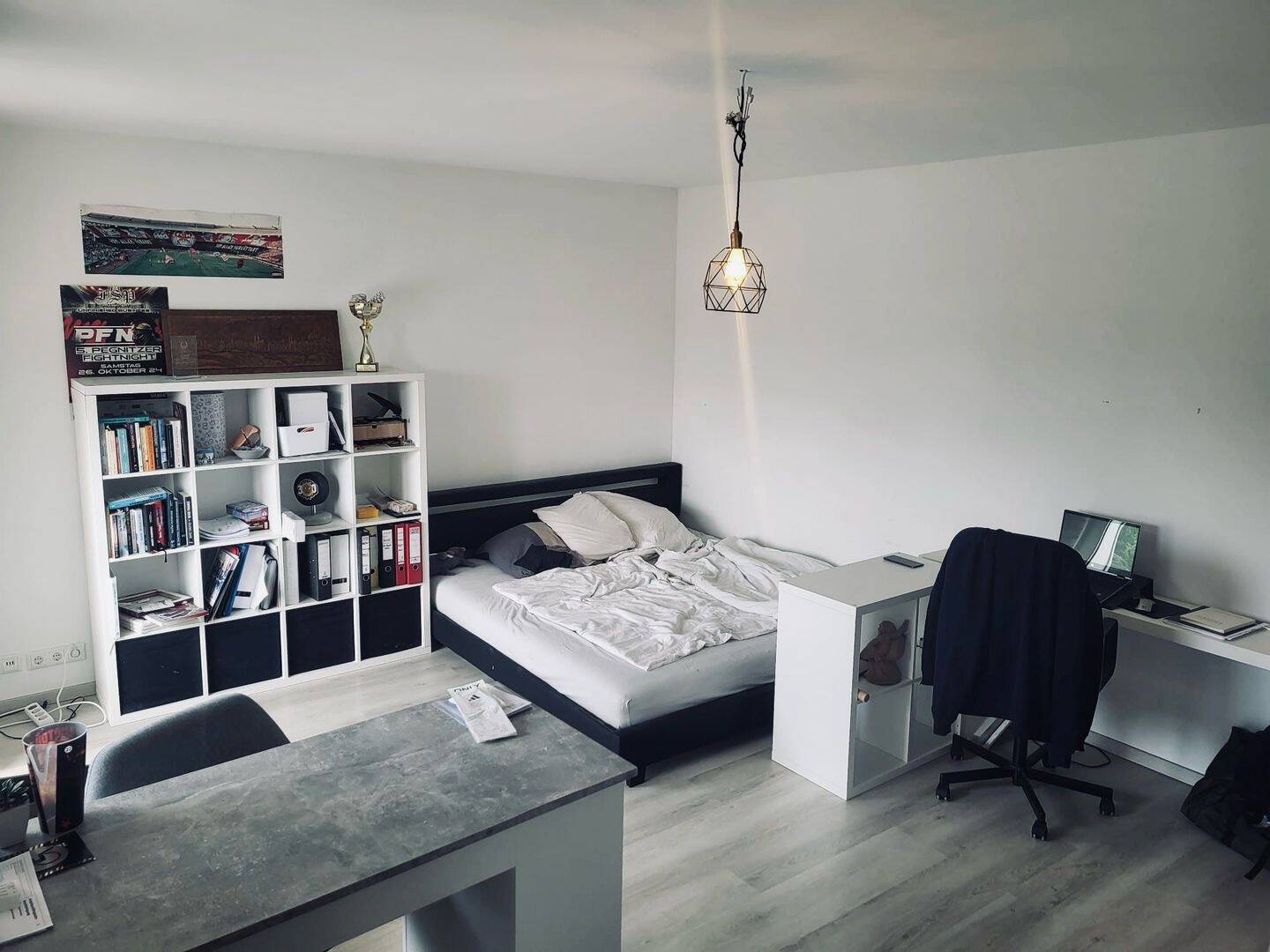 Teilmöblierte 1-Zimmer-Wohnung mit Balkon und EBK in Mögeldorf, 90482 Nürnberg (Freiland Laufamholz Mögeldorf Rehhof Unterbürg)