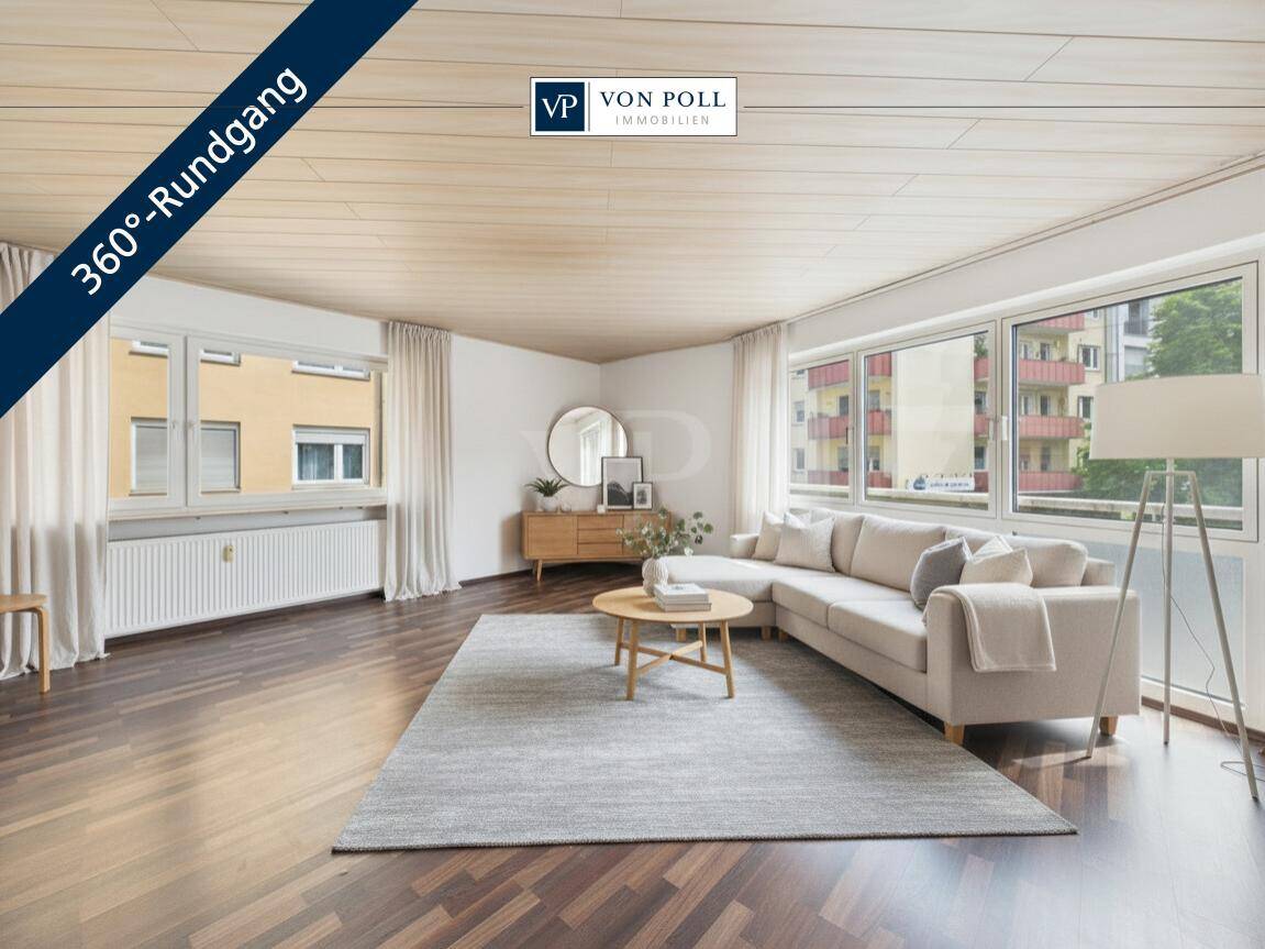 Raumwunder in Maxfeld mit Balkon