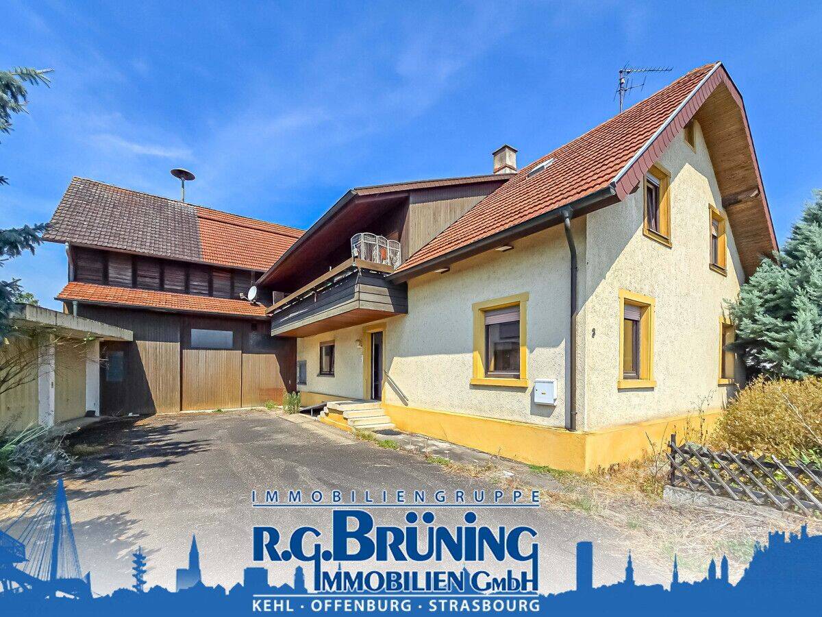 Großzügiges Einfamilienhaus mit viel Potenzial in Kehl-OT, 77694 Kehl