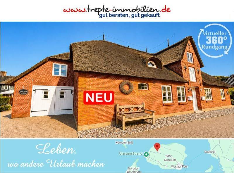 MEER als nur ein Kapitänshaus. URLAUBsfeeling inklusive., 25938 Oldsum