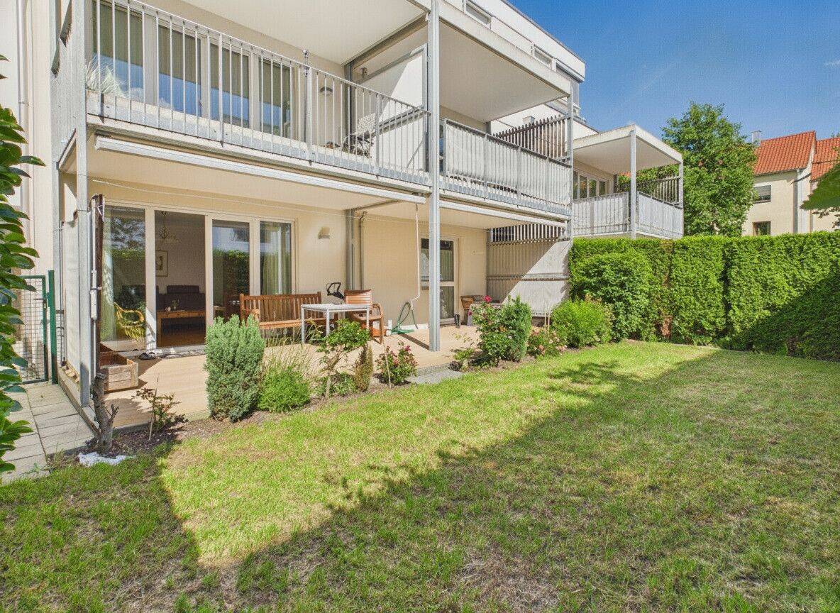 Terrasse, Garten, Lebensqualität – attraktive 3-Zimmer-Wohnung in gepflegter Wohnanlage, 84028 Landshut (Altstadt Peter und Paul)