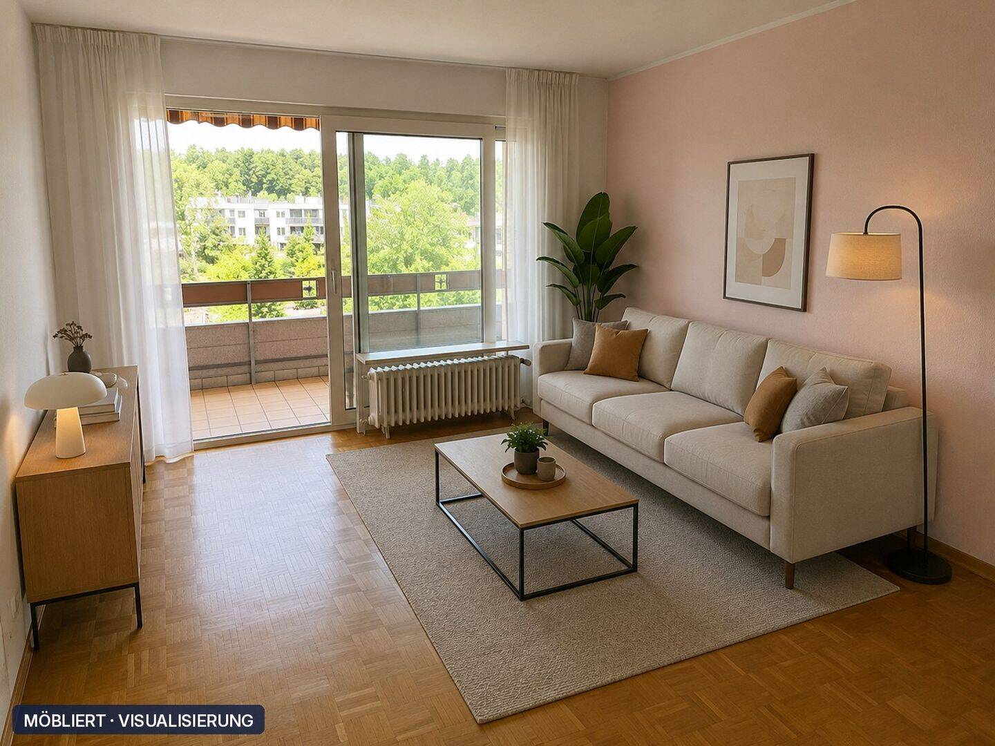 Bezugsfrei & sofort einziehen: helle 2-Zi.-Wohnung mit Loggia, neuer Küche & Stellplatz – Berlin-Buckow, 12349 Berlin (Neukölln)