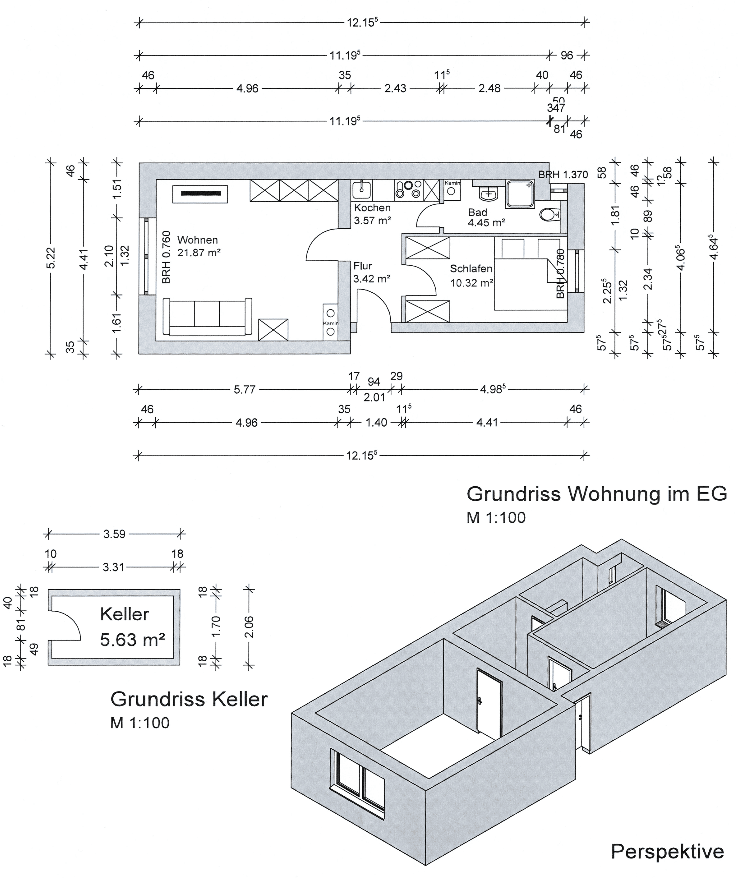 Kernsanierte 2-Zimmer-Wohnung in zentraler Lage – 44 m², 90461 Nürnberg