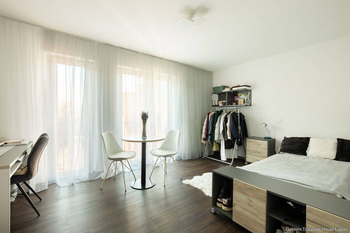 Modernes 1-Zimmer-Studentenapartment in attraktiver Lage zu Verkaufen, 79108 Freiburg im Breisgau (Brühl Herdern Hochdorf Lehen Zähringen)