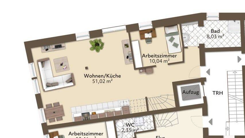 Das Haus im Haus – Große Wohnung auf 2 Etagen mit Aufzug, WE 2, OG/DG, 67363 Lustadt