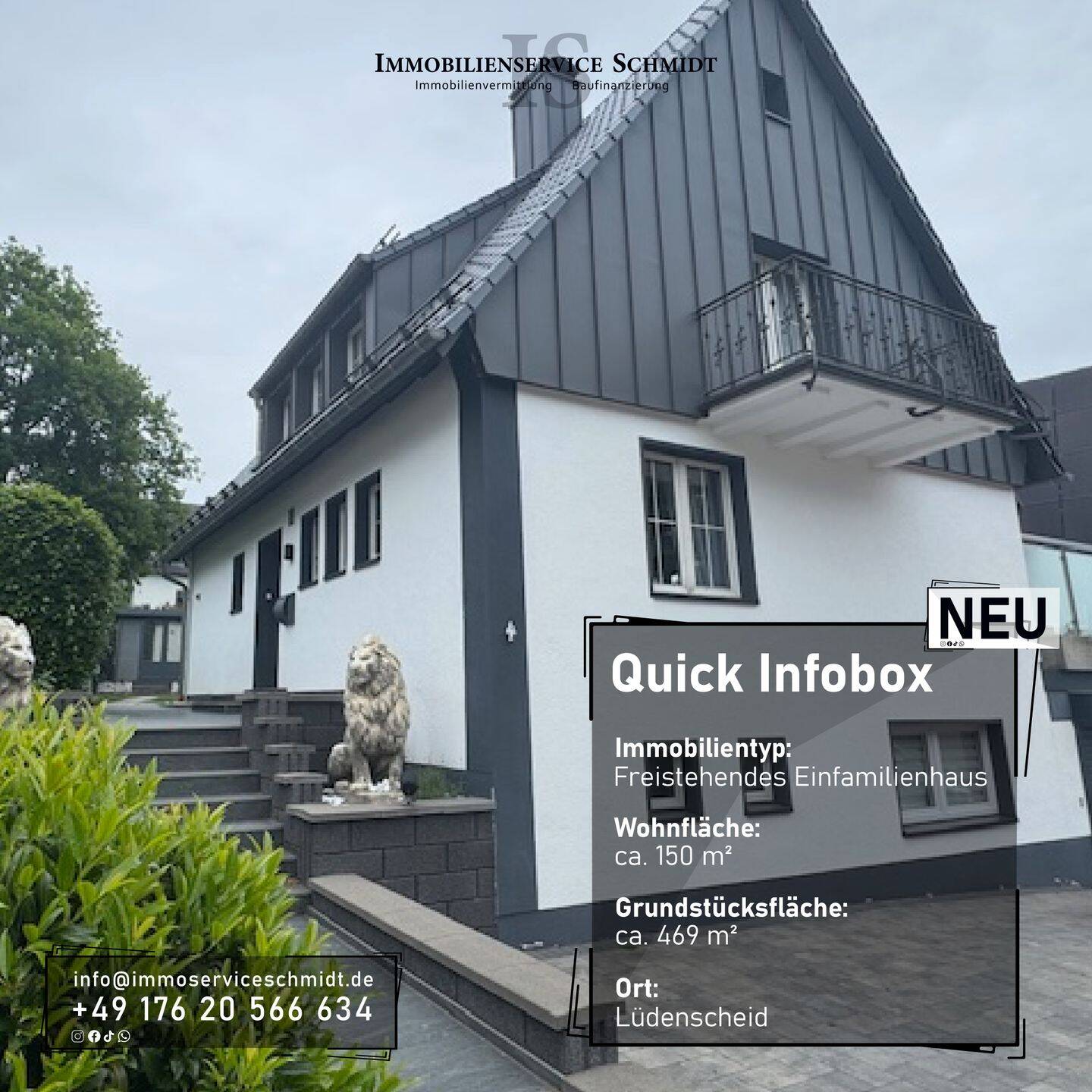 Hochwertiges, saniertes und freistehendes Einfamilienhaus auf einem toll angelegten Grundstück in einer der besten Lagen von Lüdenscheid (Buckesfeld), 58509 Lüdenscheid