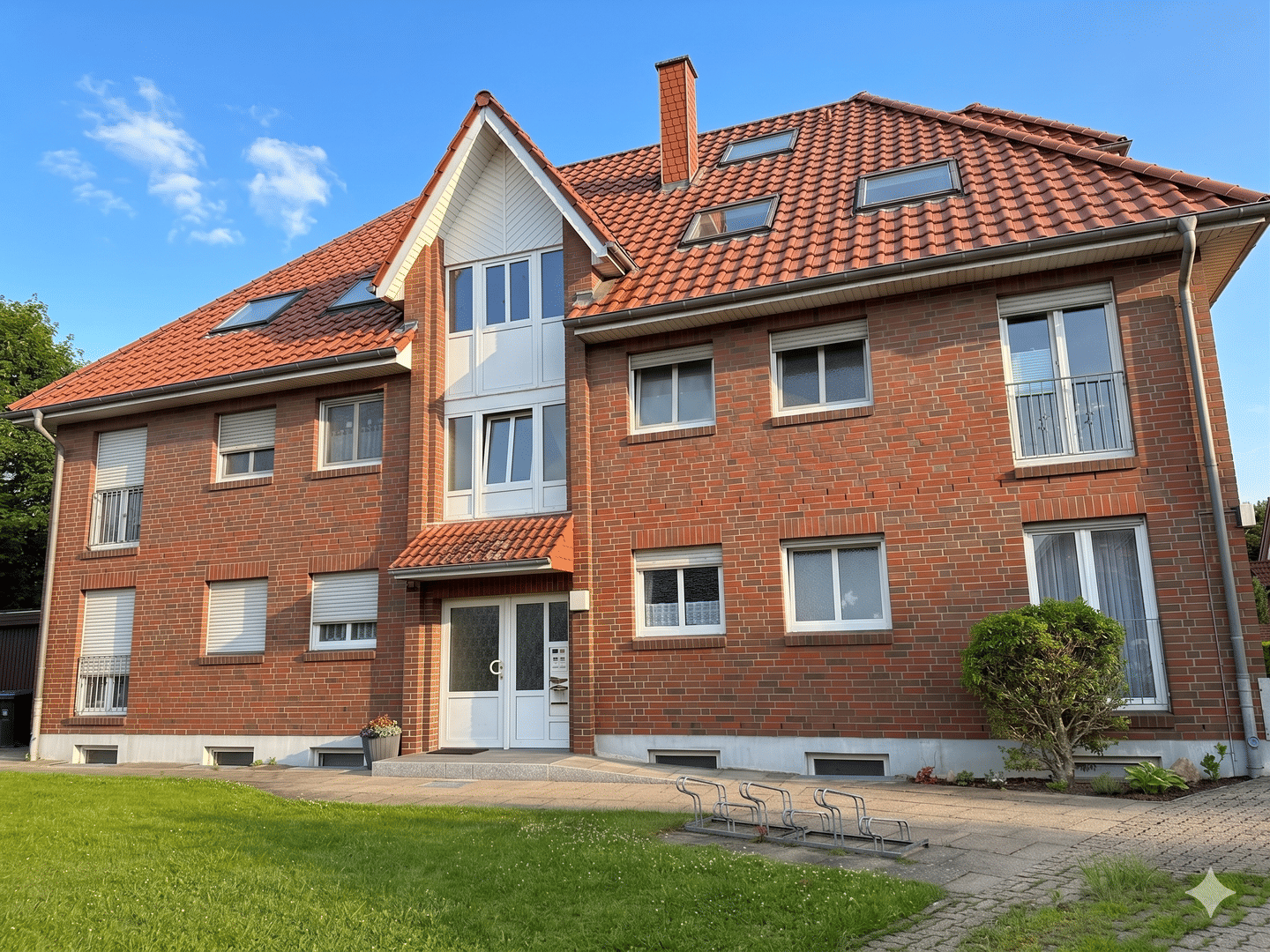 Drochtersen: freundliche 2-Zimmer-DG-Wohnung mit Balkon, 21706 Drochtersen
