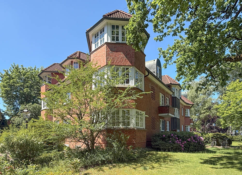 Zentral in Groß Flottbek: 3-Zimmer-Erdgeschosswohnung mit Terrasse und Balkon, 22607 Hamburg (Altona Bahrenfeld Groß Flottbek Nienstedten Othmarschen)