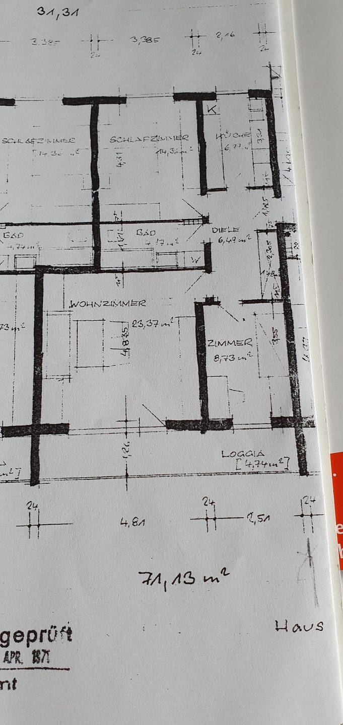 Mietwohnung, 3 Zimmer, 71 m², in Röthenbach an der Pegnitz, 90552 Röthenbach a.d. Pegnitz