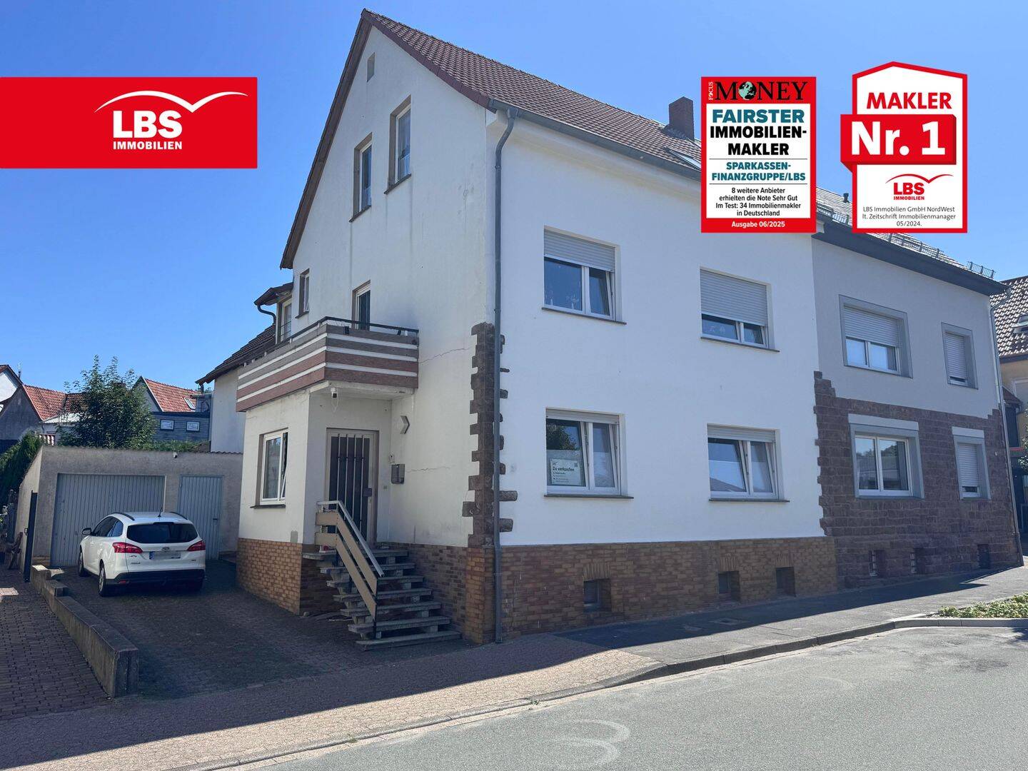 Doppelhaushälfte in Top Zustand – begehrte Stadtlage mit Garten und Garage, 32825 Blomberg