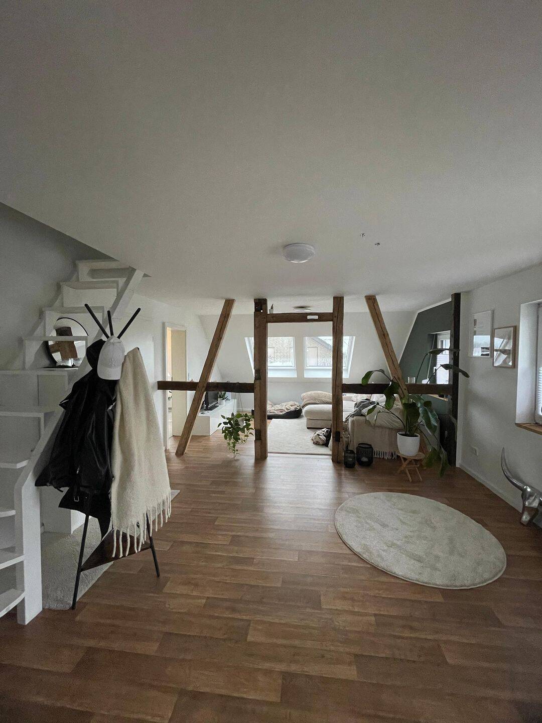 Lichtdurchflutete Maisonette-Wohnung 65 m² – 2 Zimmer  mit historischem Fachwerk, 33739 Bielefeld