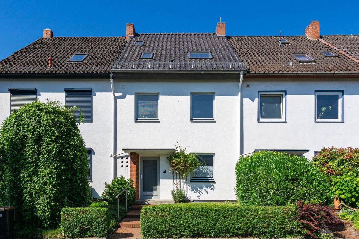 PURNHAGEN-IMMOBILIEN – Reihenmittelhaus mit kleinem Grundstück in ruhiger Lage von Lesum!, 28717 Bremen (Burgdamm Lesum Sankt Magnus)