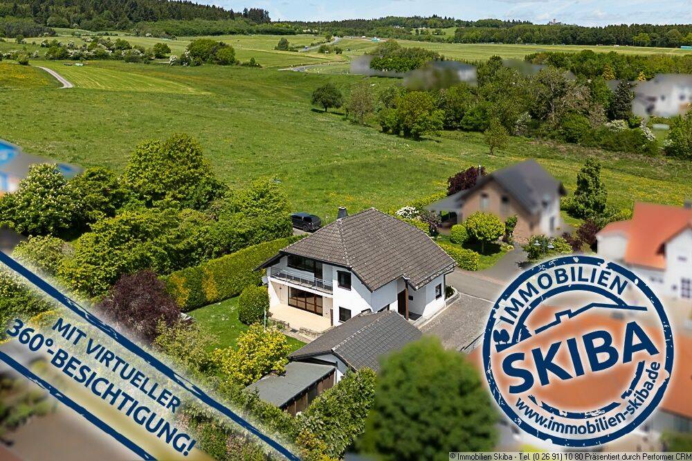 Nähe Nürburgring: Gepflegtes Wohnhaus mit Doppelgarage und Garten in Welcherath, 53539 Welcherath