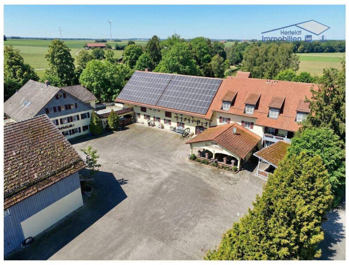 Hotel Untere Mühle mit Restaurant, Pool, Nebengebäuden & Ausbaupotenzial auf 29.000 m², 86853 Langerringen