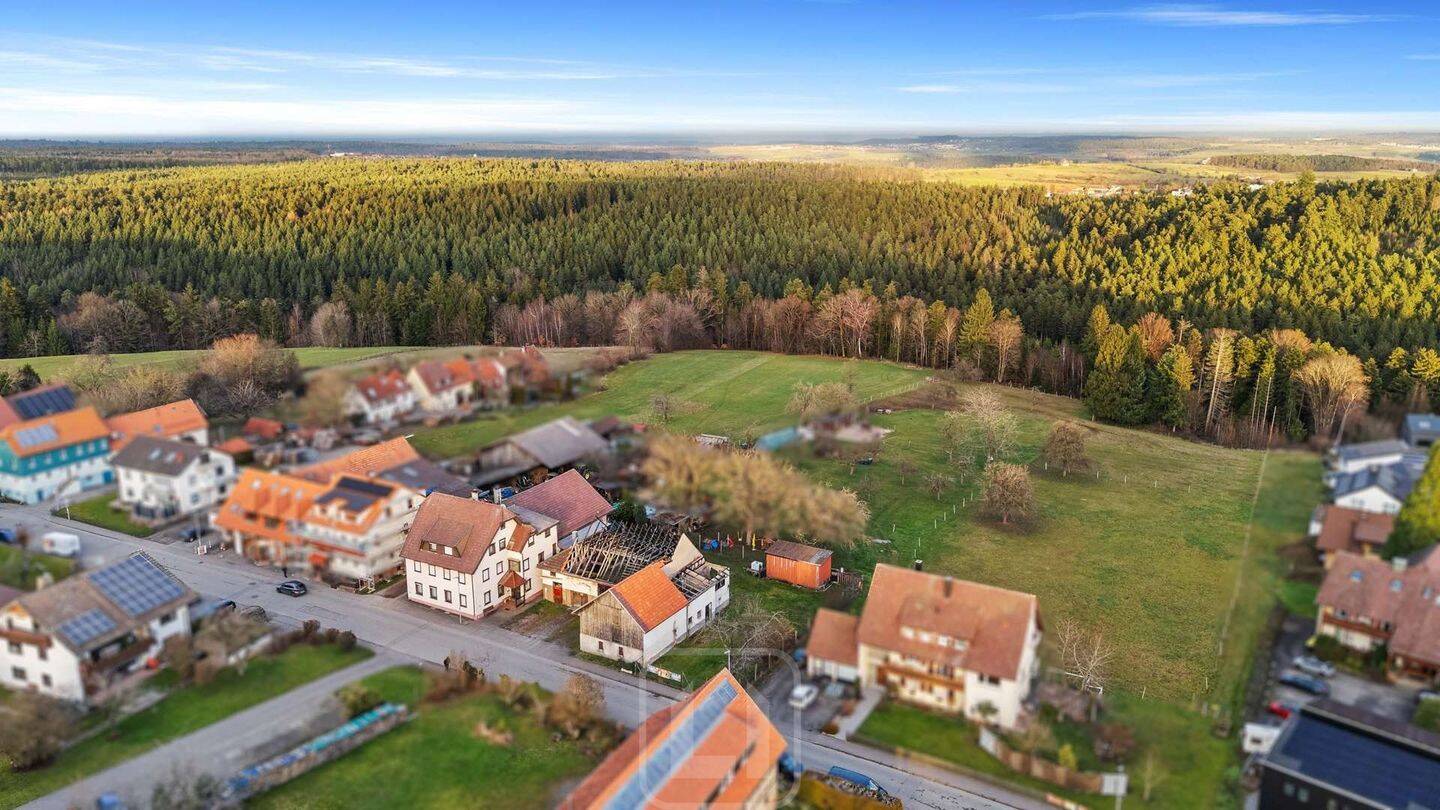 Investment-Duo: Mehrfamilienhaus & Grundstück mit Scheune in grüner Lage | Entwicklungspotenzial, 75378 Bad Liebenzell