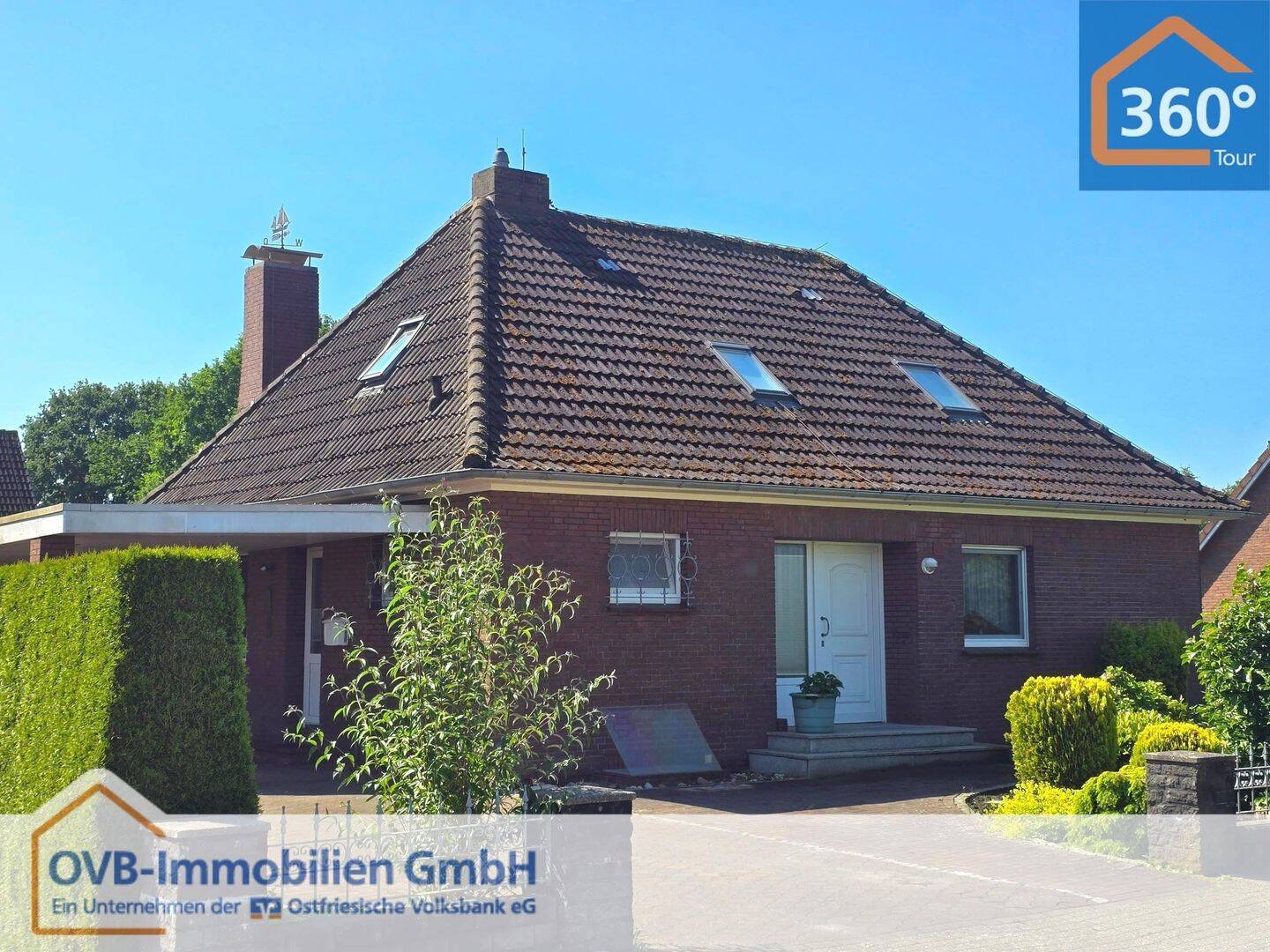 Bungalow mit gepflegtem Grundstück in Moormerland, 26802 Moormerland