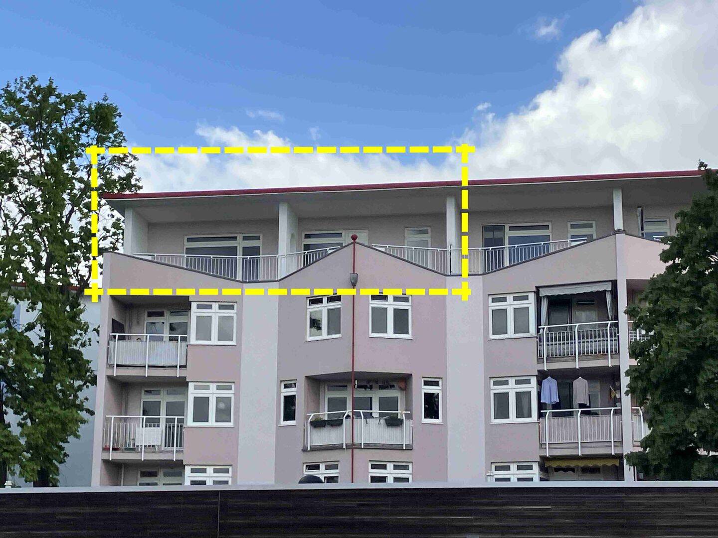 Helle 3-Zi.-DG-Wohnung mit Dachterrasse in Südausrichtung und TG-Stellplatz, 14478 Potsdam (Industriegelände Schlaatz Teltower Vorstadt Waldstadt I Waldstadt II)