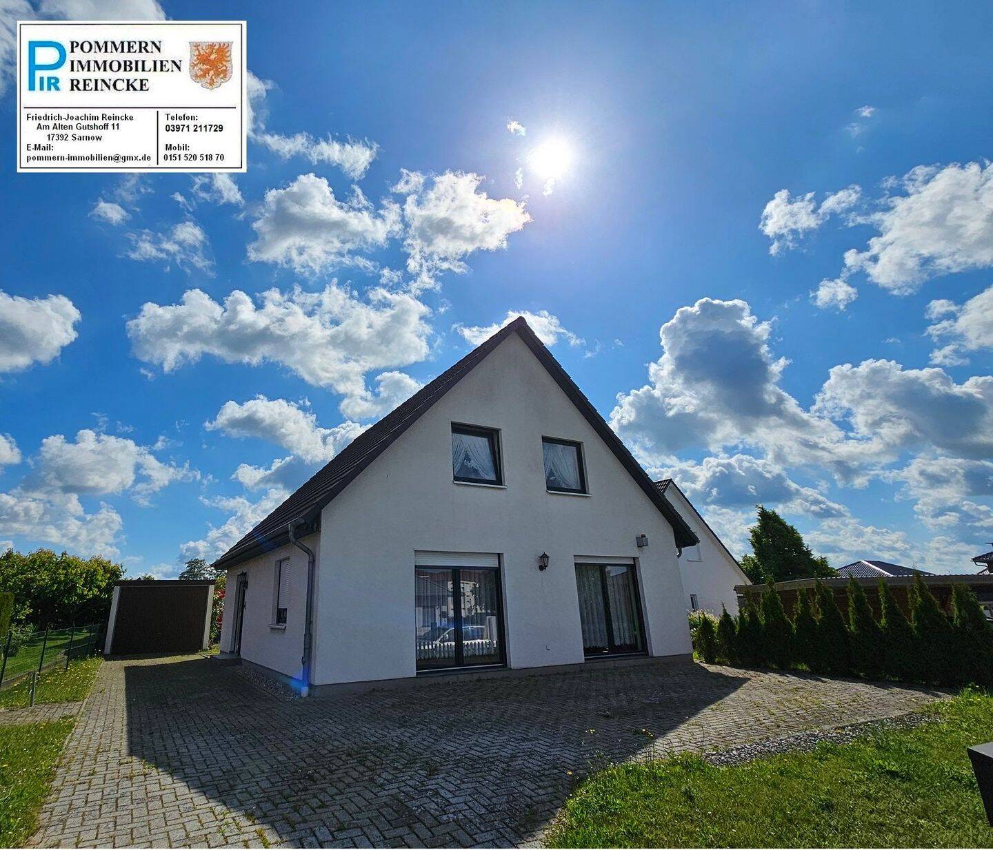 Im Mittelfeld ! Haus, Garage und Garten!, 17389 Anklam