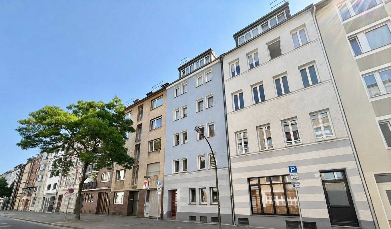 Wohnen u. Arbeiten in Düsseldorf-Unterbilk! 3 Zimmerwohnung mit Terrasse und Garten + Arbeitsbereich, 40217 Düsseldorf (Friedrichstadt Unterbilk)
