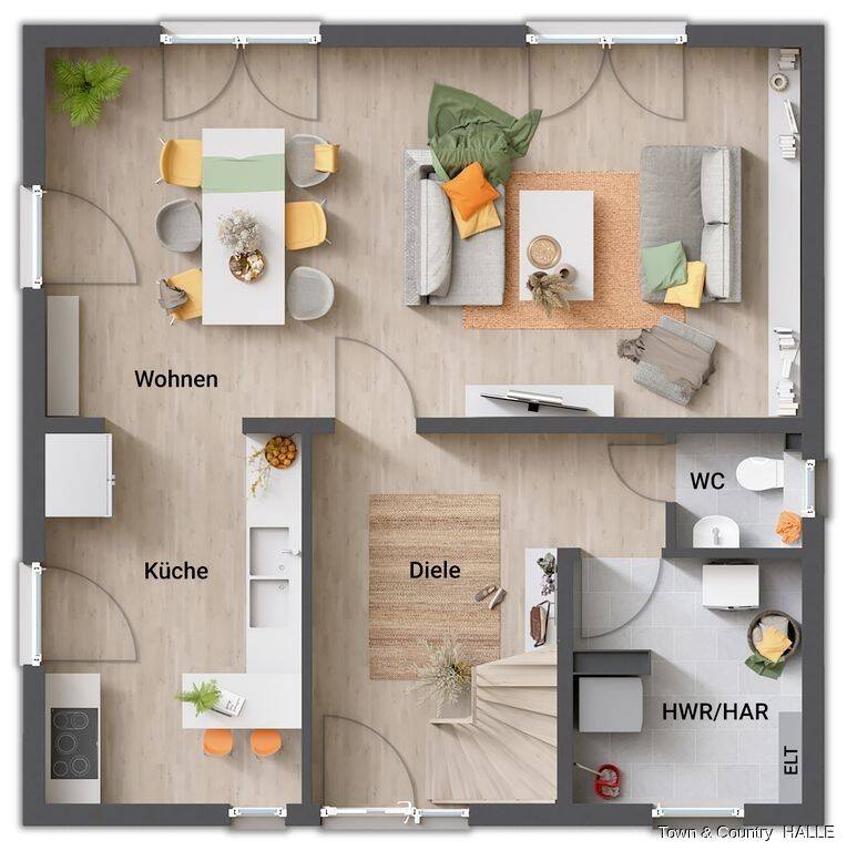 Bezahlbare Familien-Stadtvilla inkl. eines wirklich schönen Grundstückes in Halle, 6120 Halle (Saale) (Dölau Heide Nord Heide Süd Kröllwitz Lettin)