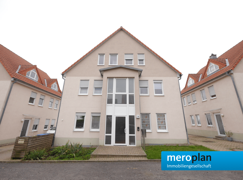 ZU VERKAUFEN | 2-Zimmer-Maisonette auf 61,78qm | Südbalkon | meroplan Immobilien GmbH, 99428 Weimar