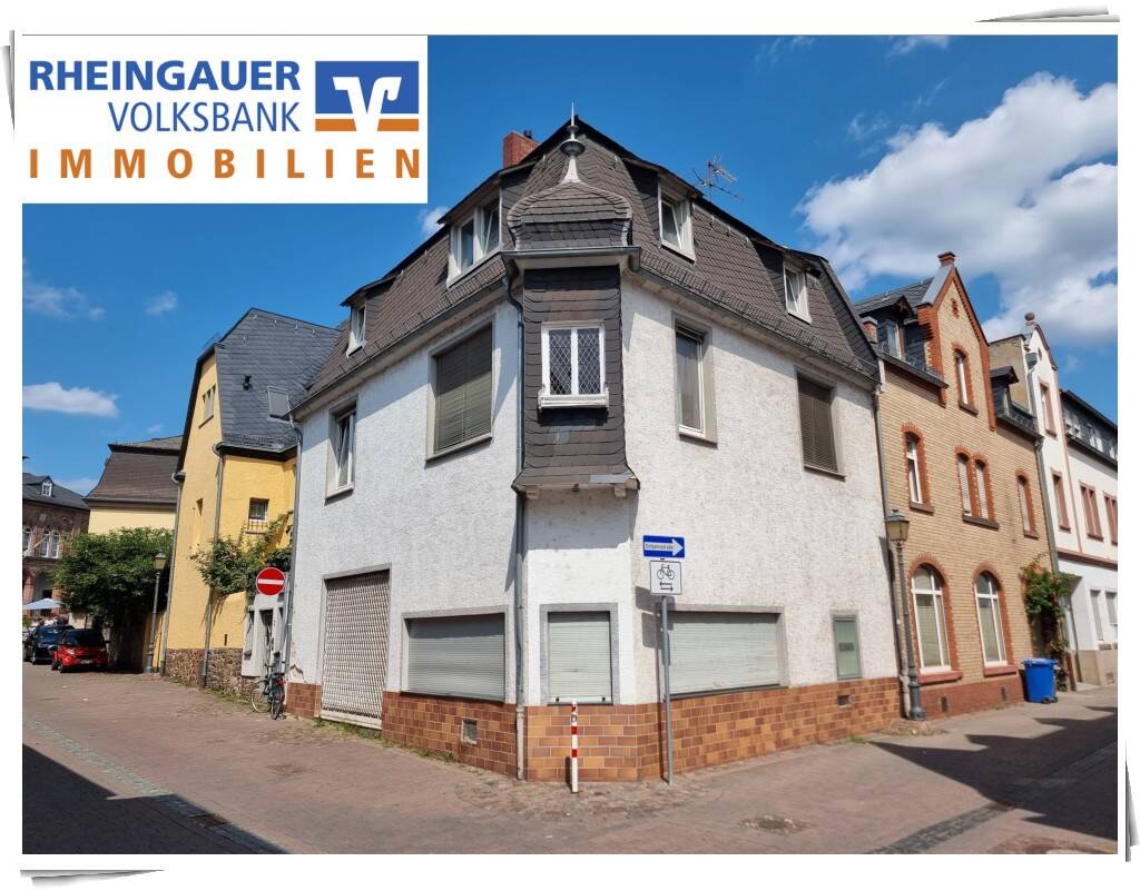 * Geisenheim: Ehemaliges Wohn- und Geschäftshaus in zentraler Lage *, 65366 Geisenheim