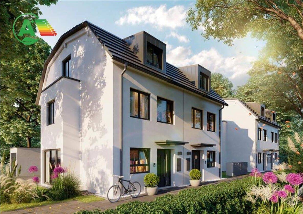 Effizienzhaus 55/KfW 55 – Doppelhaushälfte (1) mit Süd-West Garten im Märchenviertel von Waldperlach, 81739 München (Ramersdorf-Perlach)
