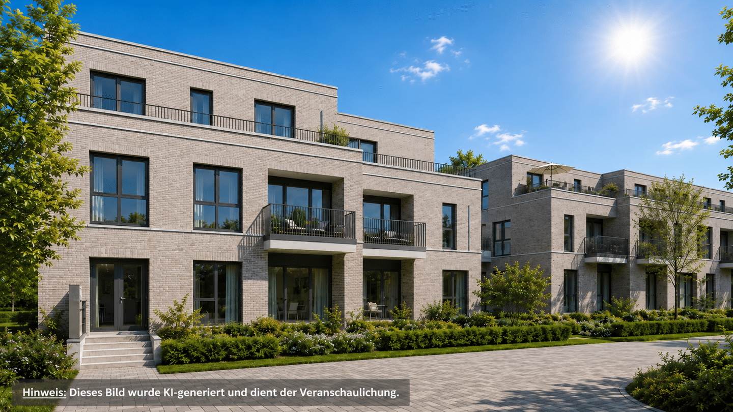 WBS erforderlich: Familienwohnung mit Dachterrasse nahe Münster- Neubau – Erstbezug, 48356 Nordwalde