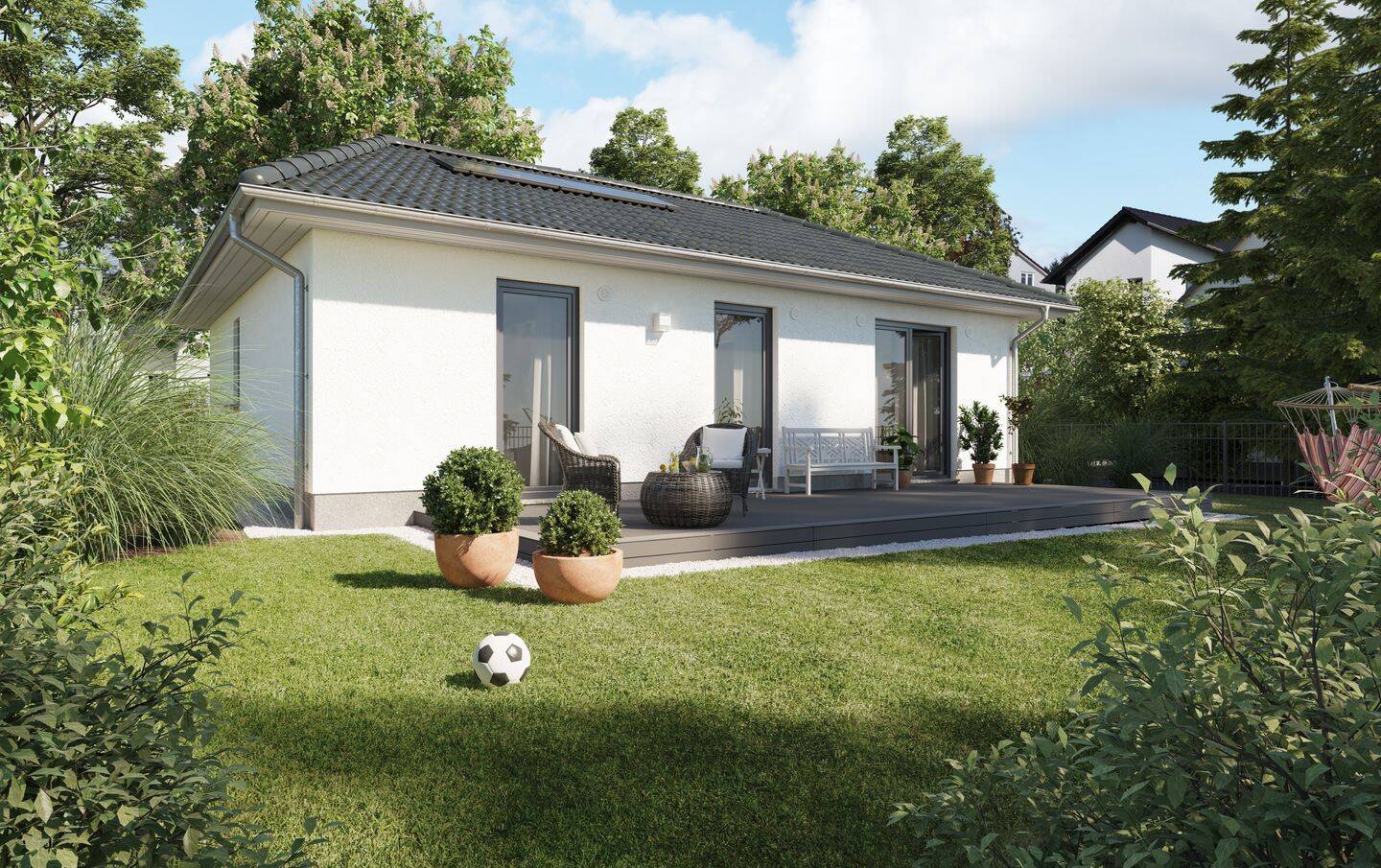 Bungalow 78 massiv gebaut, Preis inkl. Grundstück, 66482 Zweibrücken