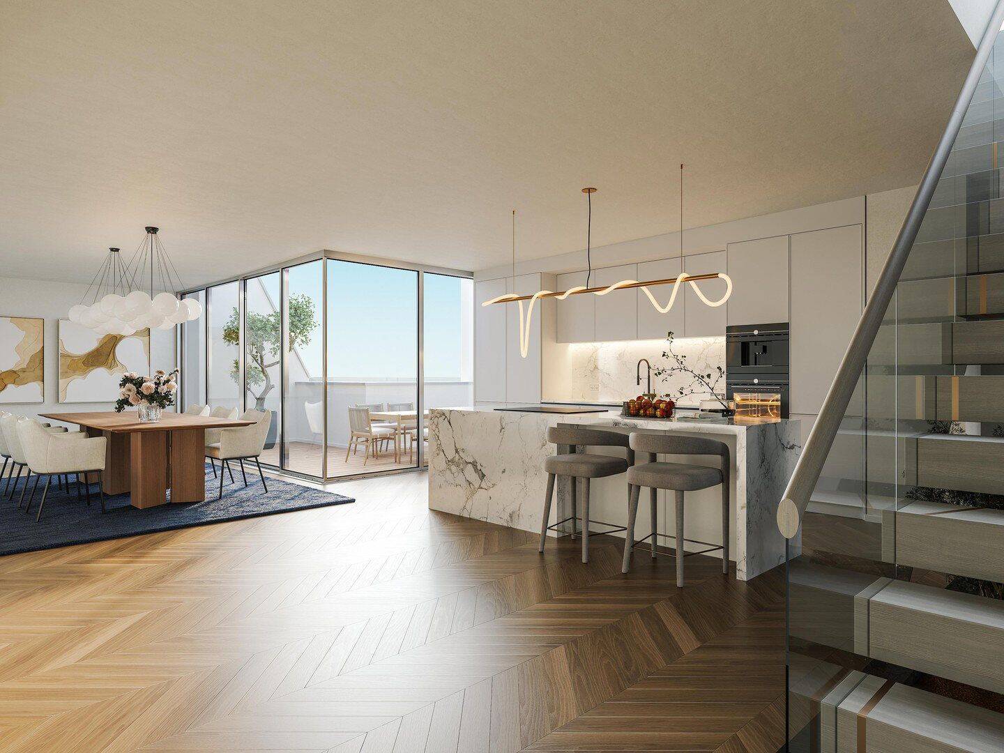 Ihr 280m² Penthouse am Stuttgarter Platz | DG-Rohling zum Selbstausbau | Aufzug & Dachterrasse, 14057 Berlin (Charlottenburg-Wilmersdorf Charlottenburg Westend)