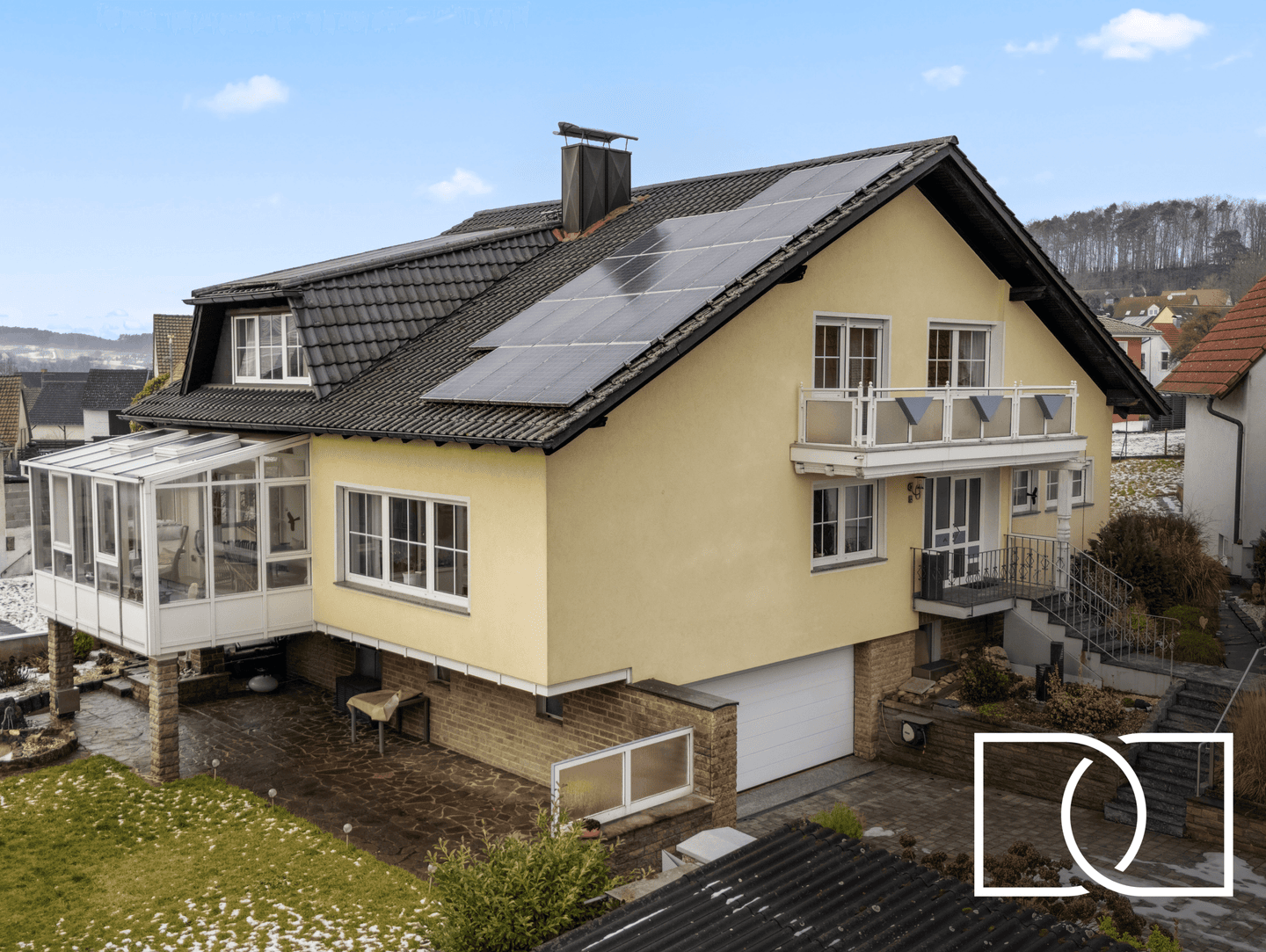 Traumhafte Lage! Gepflegtes Einfamilienhaus mit schönem Grundstück, Wintergarten und großer Terrasse, 96170 Lisberg