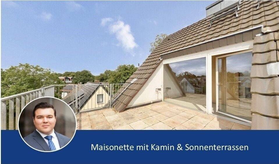 Maisonette mit Kamin & 4 Sonnenterrassen – Seltenheit in Junkersdorf, 50858 Köln (Lindenthal Junkersdorf Weiden)