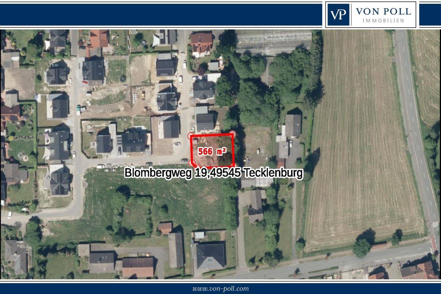 Attraktives Baugrundstück in ruhiger Lage von Leeden – Wohnen im Einzugsgebiet von Osnabrück, 49545 Tecklenburg