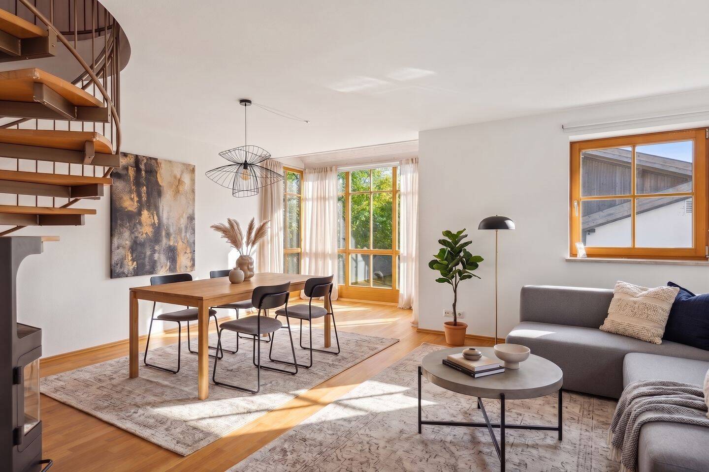 Exklusive Maisonette-Wohnung mit beeindruckendem Bergblick in Lenggries, 83661 Lenggries