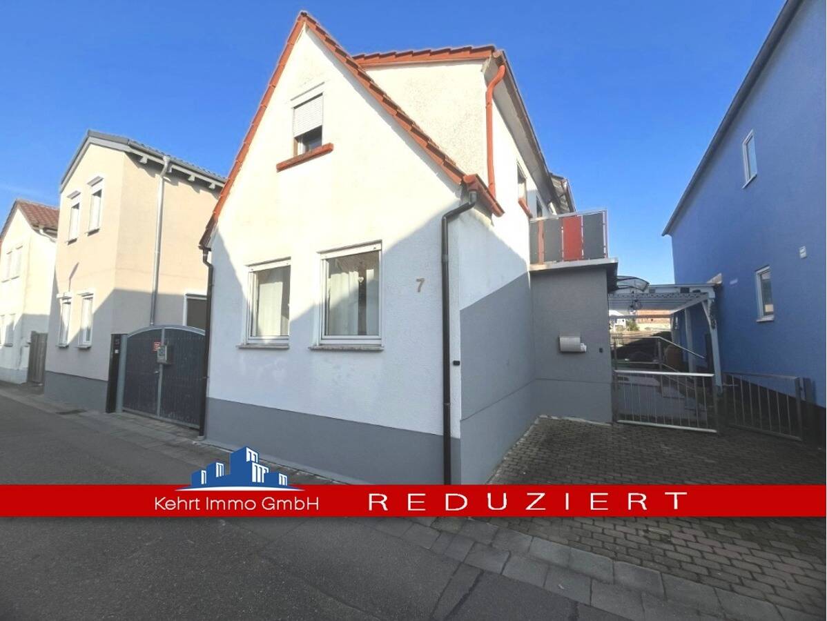 Gemütliches EFH mit kleinem Innenhof und Stellplatz – perfekt für 1-2 Personen in Rülzheim, 76761 Rülzheim