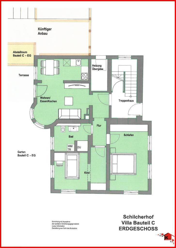 Gemütliche Erdgeschosswohnung mit Garten, 82487 Oberammergau