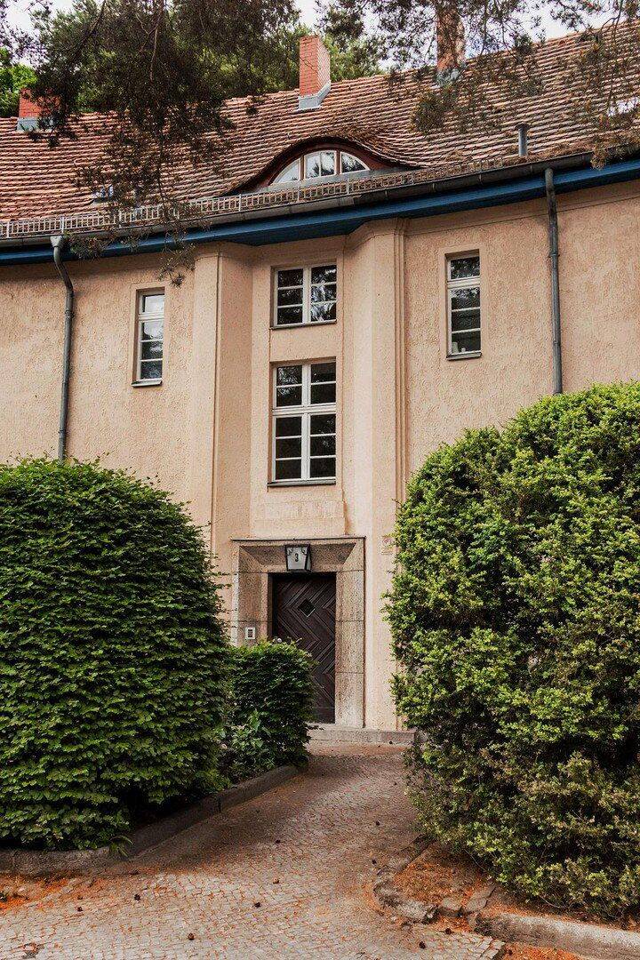 Provisionsfrei: sanierte 2 Zimmer-Wohnung mit Gartennutzung in Zinnowwaldsiedlung mit Altbaudetails, 14163 Berlin (Steglitz-Zehlendorf Kolonie Schlachtensee Süd Nikolassee Zehlendorf Schlachtensee)