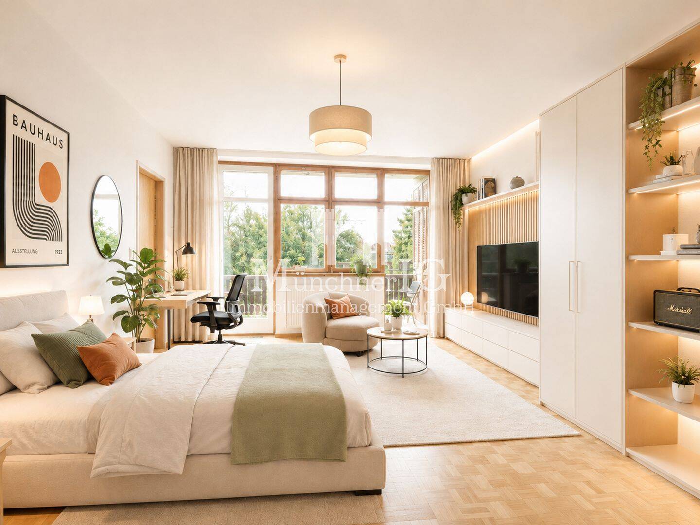 MÜNCHNER IG: 4-Zimmer-Wohnung in Bestlage Garching – Selber wohnen oder vermieten!, 85748 Garching b. München