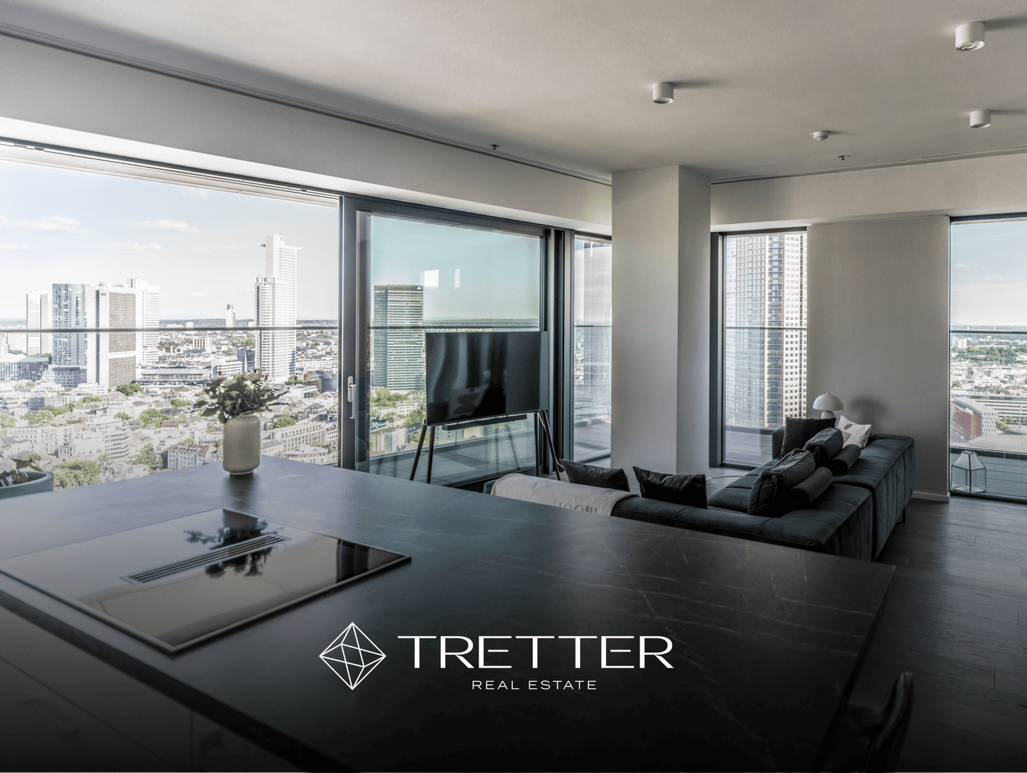 Hochwertige Designer Wohnung mit traumhaften Skylineblick, 60325 Frankfurt am Main (Bockenheim Gallus Westend-Süd)