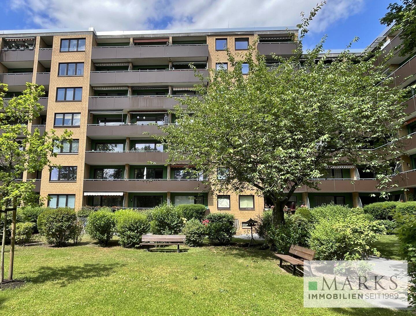 2-Zimmer-Eigentumswohnung mit Balkon und Stellplatz Lübeck St. Jürgen, 23560 Lübeck (Moisling Sankt Jürgen)