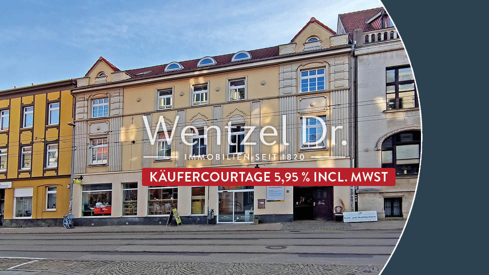 WGH in der Schweriner Altstadt zu verkaufen ! 7,0 % Rendite ! Wentzel Dr., 19053 Schwerin