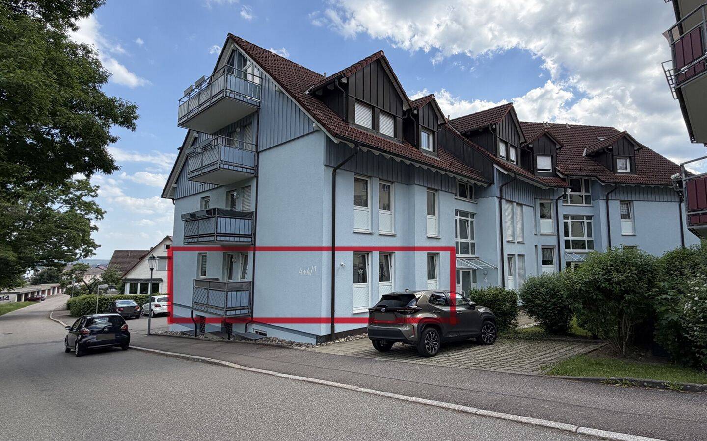 Attraktive 3-Zimmer-Wohnung mit Balkon, Terrasse und Tiefgaragenstellplatz, 72250 Freudenstadt